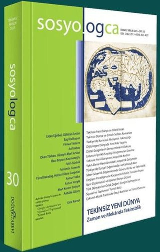 Sosyologca Dergisi Sayı: 30 | Doğu Kitabevi (Ciltsiz)