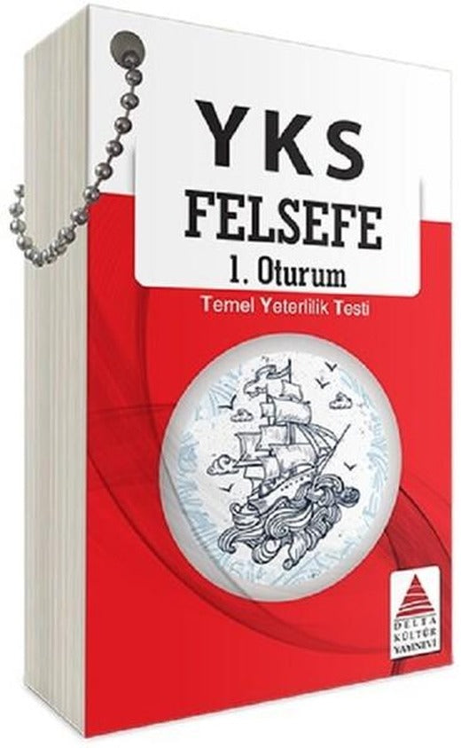 YKS 1.Oturum Felsefe Kartları | Delta Kültür-Eğitim (İnce Kapak)