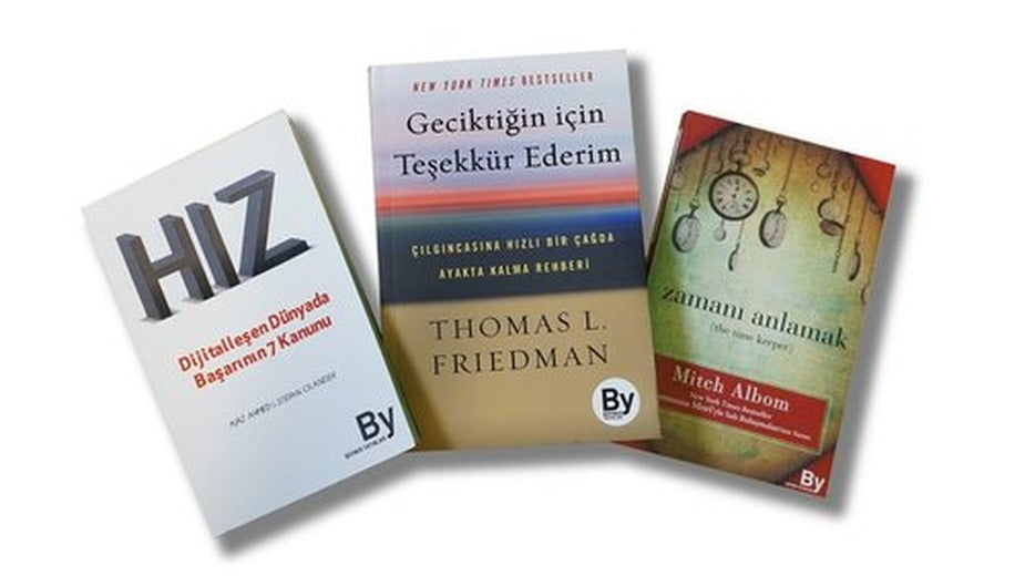 BY Kişisel Gelişim Kitapları Seti - Zaman Üzerine 3 Kitap Takım | Boyner Yayınları