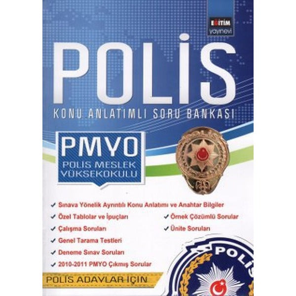 Polis Adayları İçin Konu Anlatımlı Soru Bankası | Eğitim Yayınevi (İnce Kapak)
