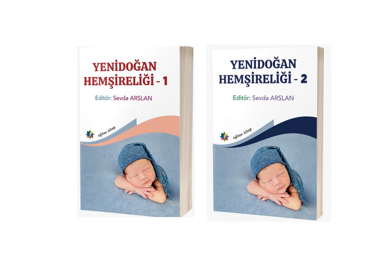 Yenidoğan Hemşireliği Seti - 2 Kitap Takım | Eğiten Kitap (İnce Kapak)