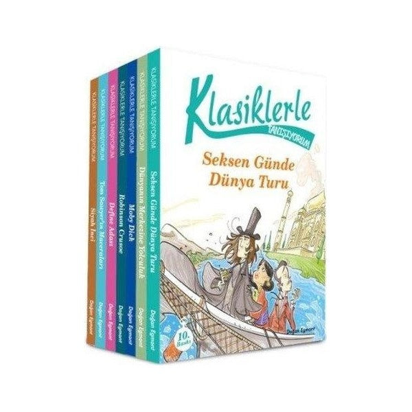 Klasiklerle Tanışıyorum Seti 1 - 7 Kitap Takım | Doğan Çocuk (İnce Kapak)