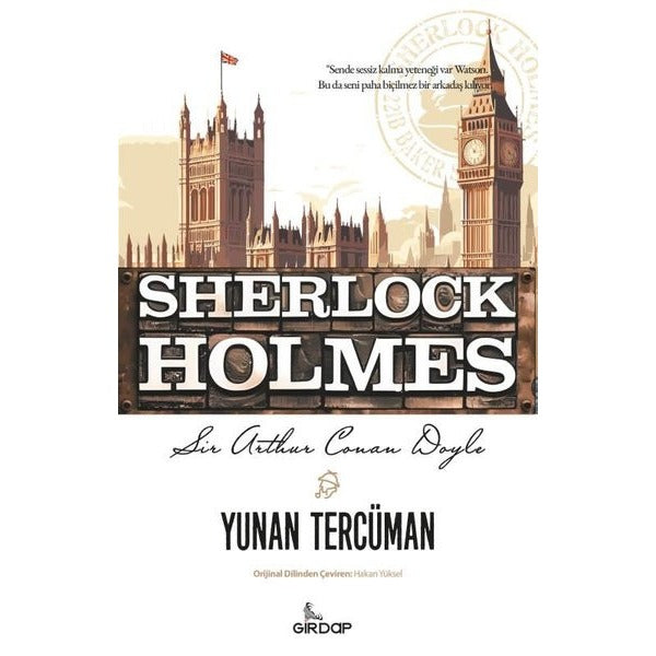 Sherlock Holmes - Yunan Tercüman | Girdap (İnce Kapak)