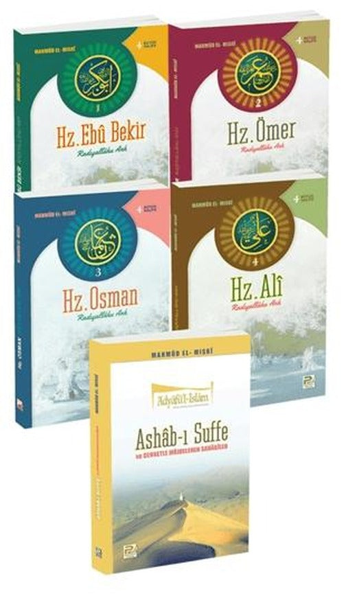 4 Büyük Halife ve Ashabı Suffe (5 Kitap) | Karınca & Polen Yayınları (Ciltsiz)