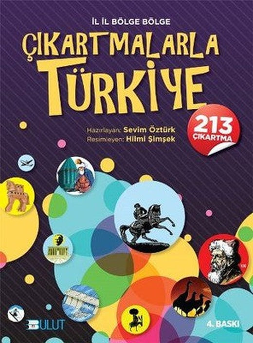 İl İl Bölge Bölge Çıkartmalarla Türkiye | Bulut Yayınları