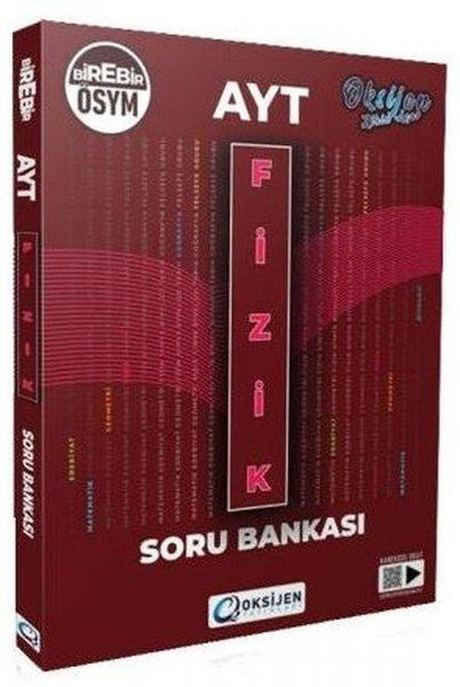 AYT Fizik Soru Bankası | Oksijen Yayınları - Eğitim (İnce Kapak)