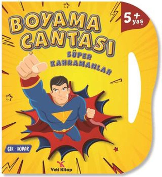Boyama Çantası - Süper Kahramanlar | Yeti Kitap (Ciltsiz)