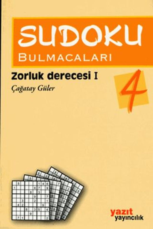 Sudoku Bulmacaları 4 | Yazıt Yayıncılık (Ciltsiz)
