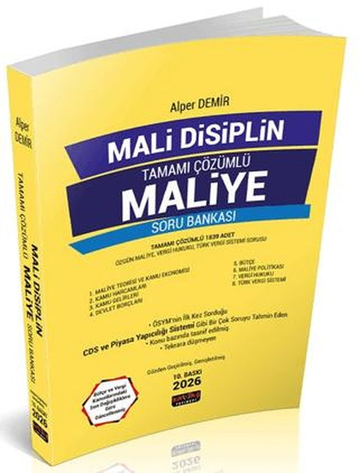 Mali Disiplin Maliye Soru Bankası
