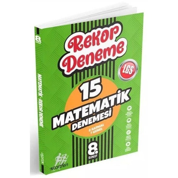 8. Sınıf Matematik Rekor Deneme | Startfen Yayınları (İnce Kapak)
