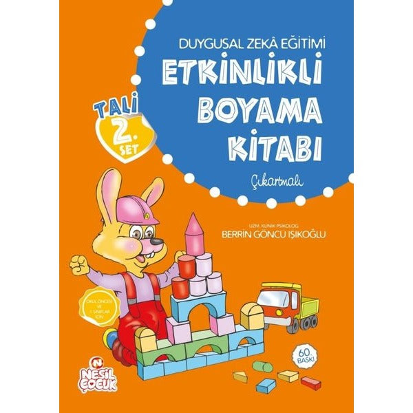 Duygusal Zeka Eğitimi Etkinlikli Boyama Kitabı - Tali 2 | Nesil Çocuk Yayınları (Ciltsiz)