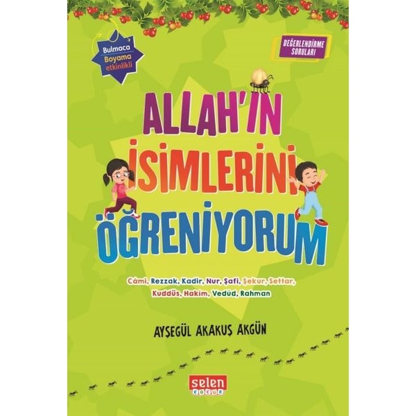 Allah'ın İsimlerini Öğreniyorum Seti-6 Kitap Takım | Selen Çocuk