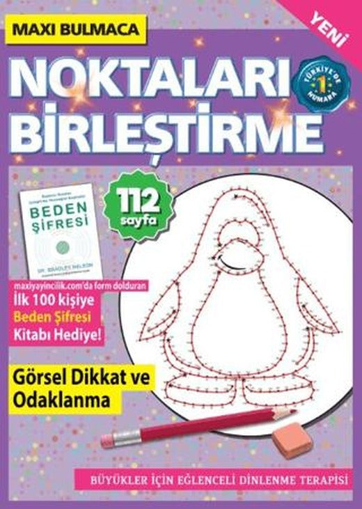 Maxi Bulmaca Noktaları Birleştirme 4 | Maxi Yayıncılık (Ciltsiz)
