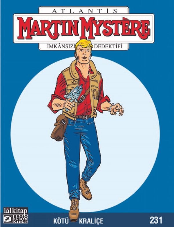 Martin Mystere Sayı 231 - Kötü Kraliçe | Lal (İnce Kapak)