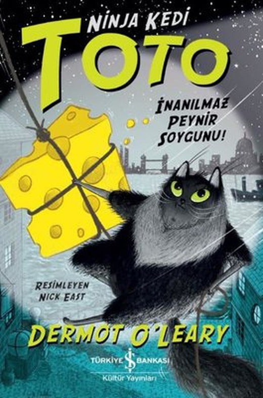Ninja Kedi Toto-İnanılmaz Kedi Soygunu! | İş Bankası Kültür Yayınları