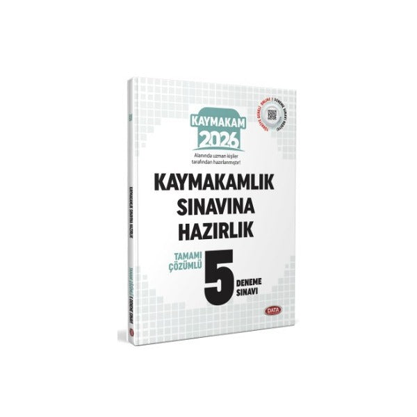 Kaymakamlık Sınavına Hazırlık Tamamı Çözümlü 5 Deneme Sınavı
