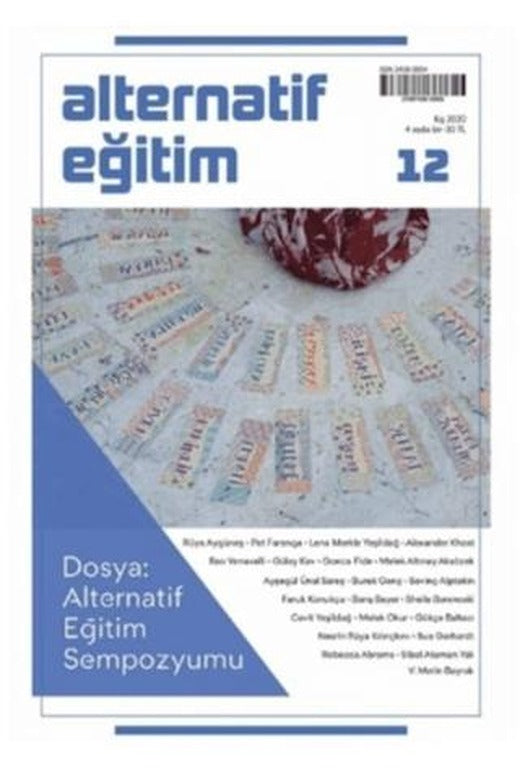 Alternatif Eğitim Dergisi Sayı: 12 Kış 2020 | Yeni İnsan Yayınevi (Ciltsiz)
