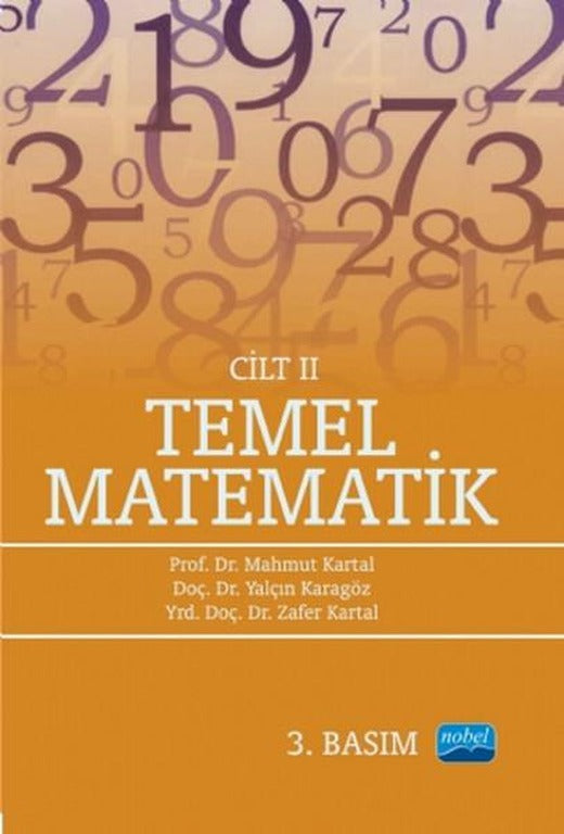 Temel Matematik Cilt 2 | Nobel Akademik Yayıncılık (İnce Kapak)