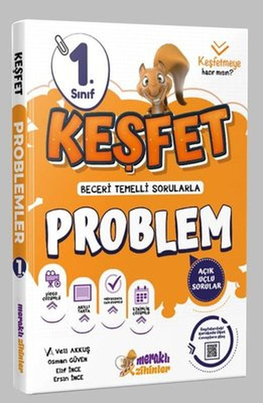 1. Sınıf Keşfet Problemler | Meraklı Zihinler Yayınları (İnce Kapak)