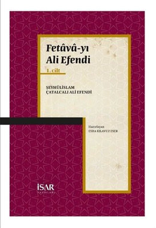 Fetava-yı Ali Efendi Seti - 2 Kitap Takım | İsar - İstanbul Araştırma ve Eğitim (İnce Kapak)