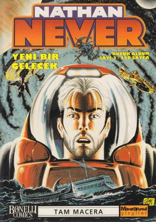 Nathan Never Büyük Albüm Sayı: 3 Yeni Bir Gelecek | Oğlak Yayıncılık (Ciltsiz)