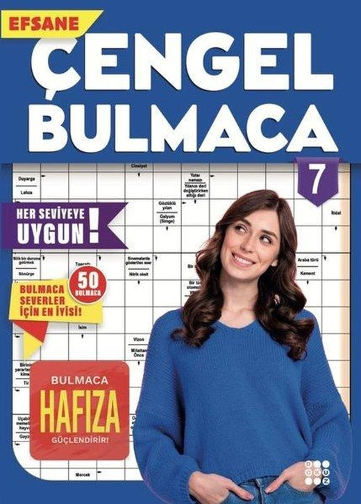 Efsane Çengel Bulmaca 7 | Dokuz Yayınları (İnce Kapak)