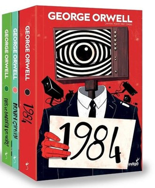 George Orwell Seti - 3 Kitap Takım | İndigo Yayınları