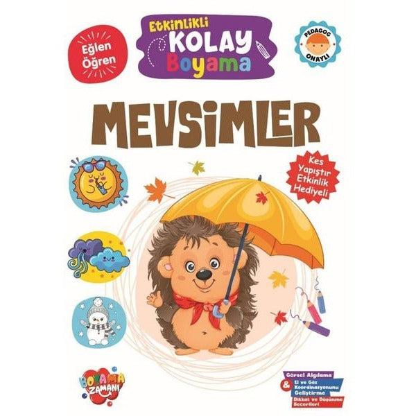 Etkinlikli Kolay Boyama – Mevsimler