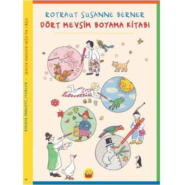 Dört Mevsim Boyama Kitabı | Kuraldışı Yayınları