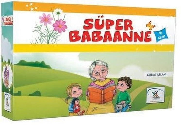 Süper Babaanne Serisi Seti-10 Kitap Takım | 5 Renk Yayınları