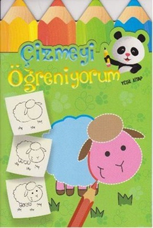 Çizmeyi Öğreniyorum-Yeşil Kitap | Parıltı Yayınları