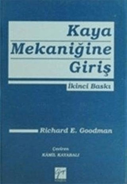 Kaya Mekaniğine Giriş | Gazi Kitabevi (Ciltli)