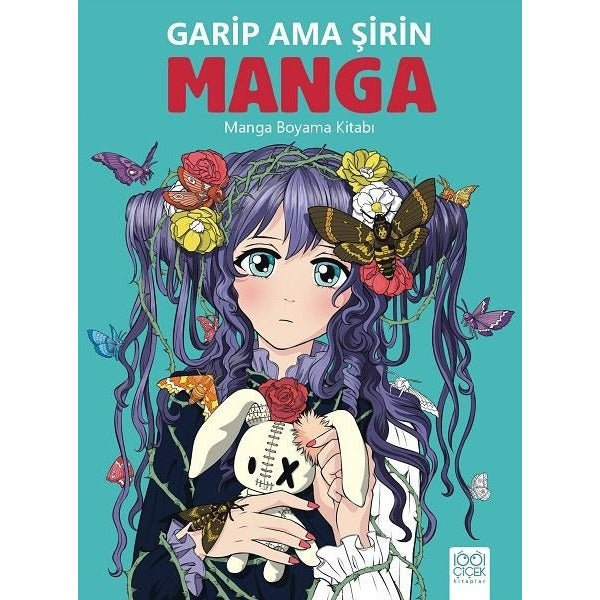 Garip Ama Şirin Manga - Manga Boyama Kitabı | 1001 Çiçek
