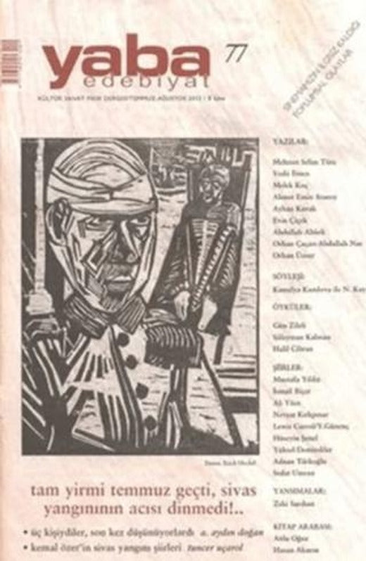 Yaba Edebiyat Dergisi Sayı: 77 | Yaba Dergisi Yayınları (Ciltsiz)