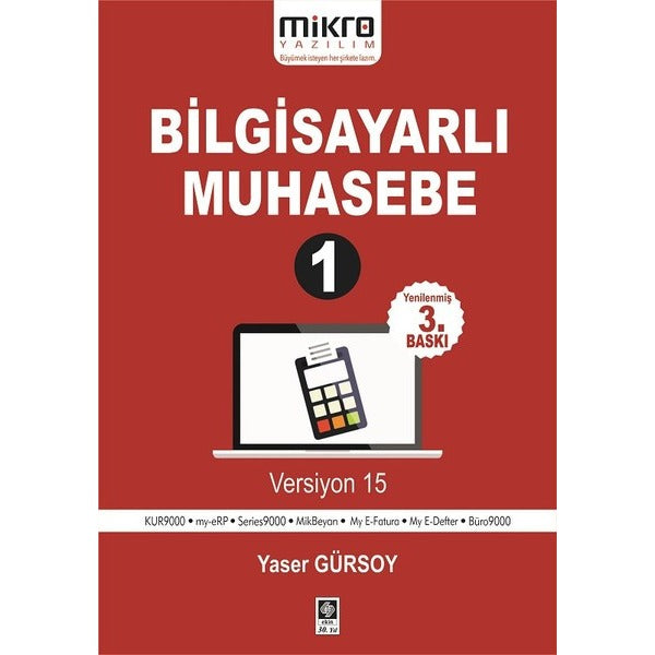 Bilgisayarlı Muhasebe 1 (Versiyon 15)
