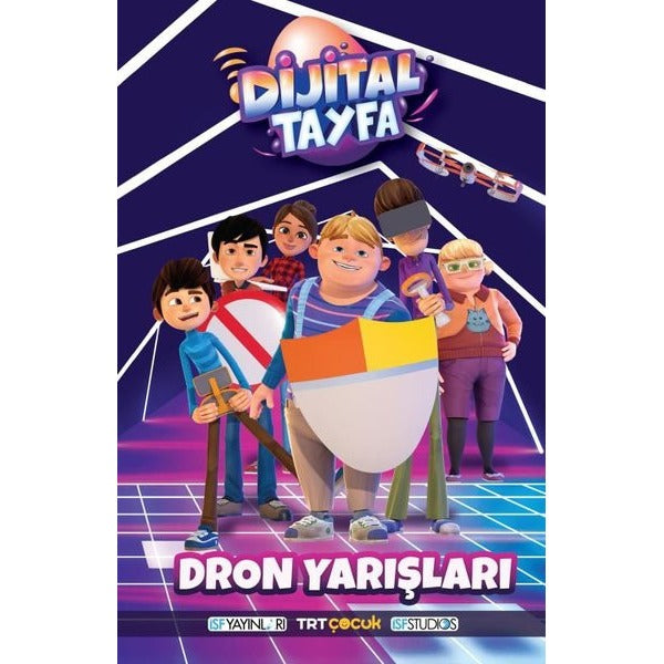 TRT Çocuk - Dijital Tayfa - Dron Yarışları | İSF Yayınları (Ciltli)