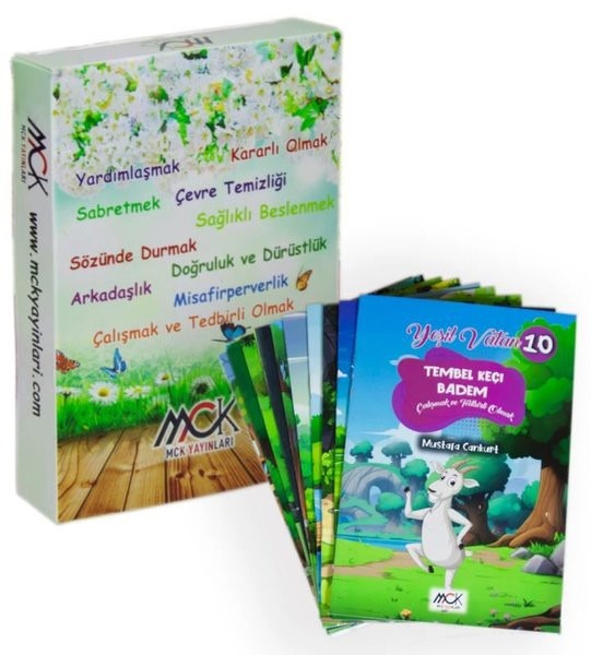 Yeşil Vatan Serisi Seti - 10 Kitap Takım | MCK Yayınları (İnce Kapak)