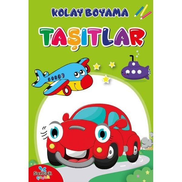 Şirin Boyama - Taşıtlar | Boyama Zamanı (Ciltsiz)