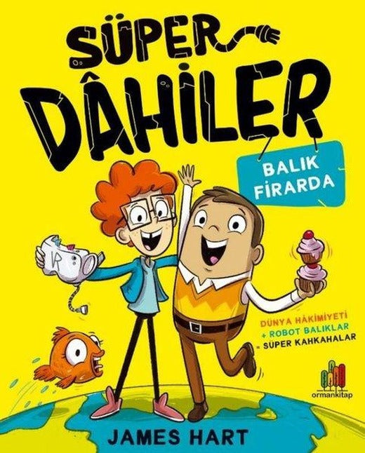 Süper Dahiler - Balık Firarda | Orman Kitap (İnce Kapak)
