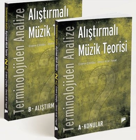 Terminolojiden Analize Alıştırmalı Müzik Teorisi Seti - 2 Kitap Takım | Pan Yayıncılık (İnce Kapak)