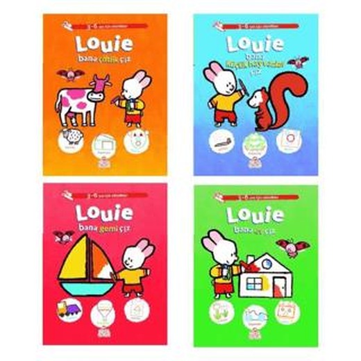Louie Etkinlik Dizisi (4 Kitap Takım)