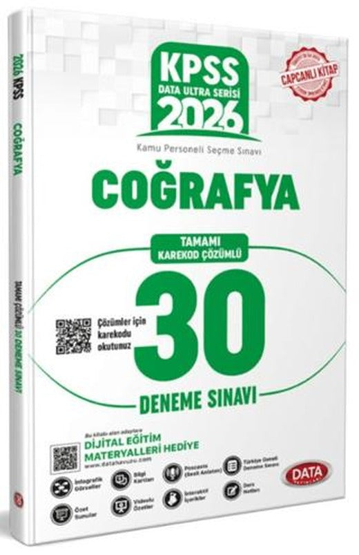 2026 KPSS Ultra Serisi Coğrafya 30 Deneme Sınavı