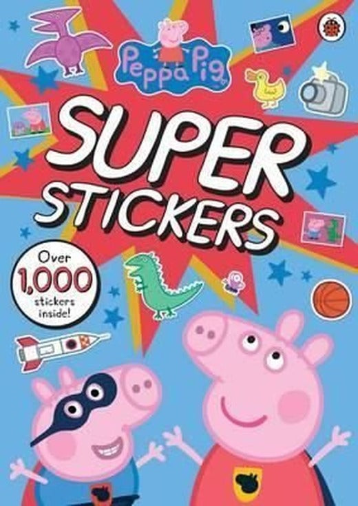 Peppa Pig Super Stickers Activity Book | Ladybirds