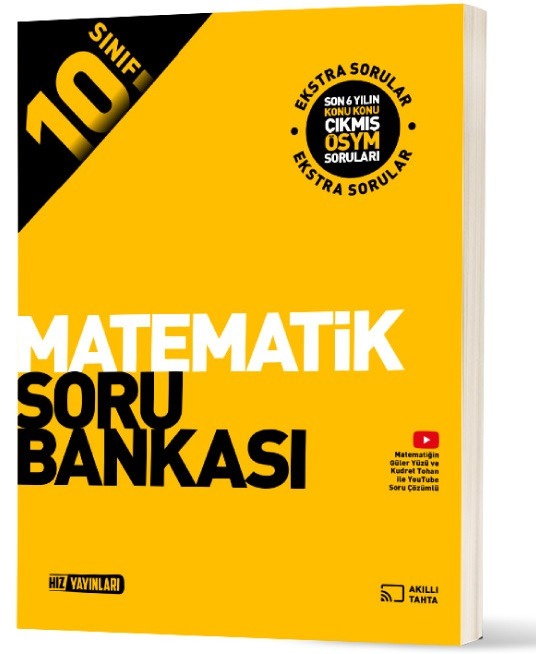 10. Sınıf Matematik Soru Bankası | Hız Yayınları (İnce Kapak)