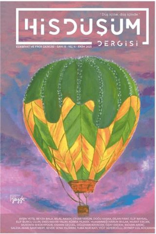 Hisdüşüm Dergisi Sayı: 9 - Ekim 2021 | Hisdüşüm Dergisi Yayınları (Ciltsiz)