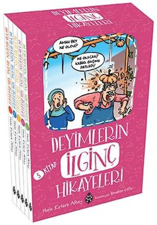 Deyimlerin İlginç Hikayeleri 5 Kitap Takım | Uğurböceği (İnce Kapak)