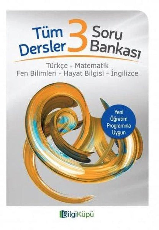 3.Sınıf Tüm Dersler Soru Bankası | Bilgi Küpü (İnce Kapak)