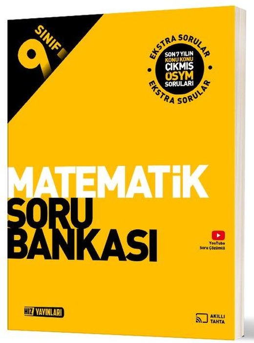 9. Sınıf Matematik Soru Bankası | Hız Yayınları (İnce Kapak)