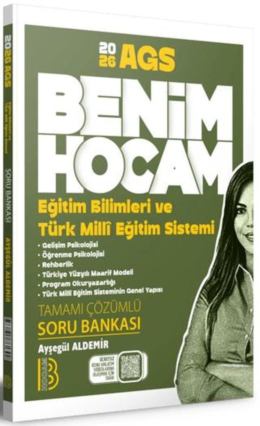 2026 AGS Eğitim Bilimleri ve Türk Milli Eğitim Sistemi Tamamı Çözümlü Soru Bankası