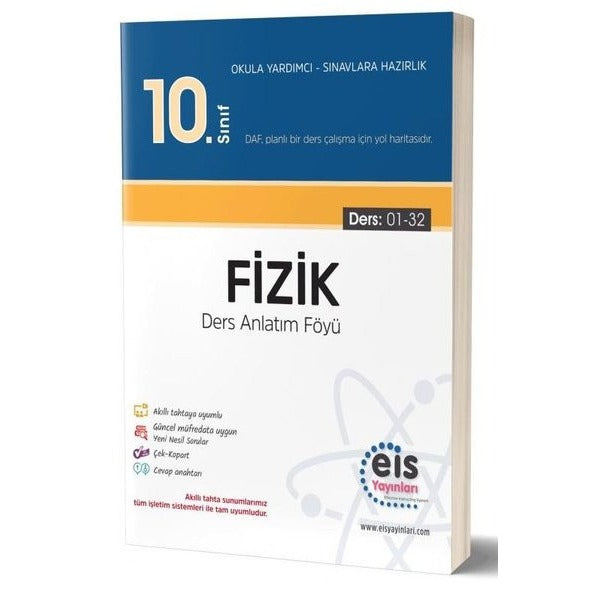 10.Sınıf Fizik Ders Anlatım Föyü | Eis Yayınları (İnce Kapak)